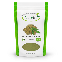 Białko z konopi BIO 50% białko konopne - cena sklep proteina siłownia