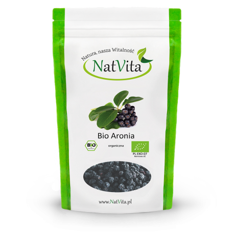 Aronia suszona BIO bez dodatków - cena sklep Aronia suszona BIO bez dodatków - cena sklep
