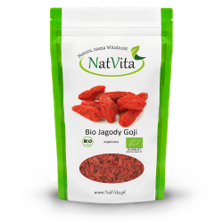 Jagody goji BIO suszone Lycium barbarum cena sklep właściwości