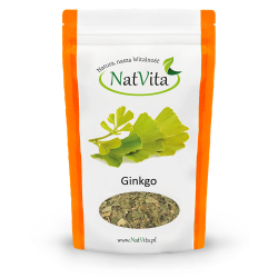 Ginkgo liście pocięte Miłorząb Japoński cięty cena sklep Ginkgo Biloba