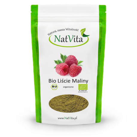 Maliny BIO liście mielone Maliny BIO liście mielone