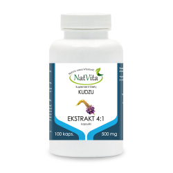 Kudzu korzeń ekstrakt 4:1 kapsułki 500mg