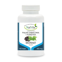 Palma Sabalowa + Pokrzywa ekstrakt kapsułki 450mg