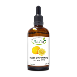 Kwas cytrynowy 50% 100ml - cena sklep