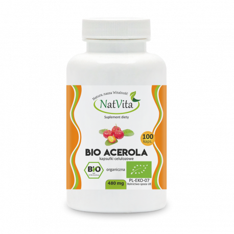 Bio Acerola 18% witamina C kapsułki cena sklep Bio Acerola 18% witamina C kapsułki cena sklep
