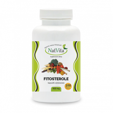 Fitosterole kapsułki 450mg Fitosterole kapsułki 450mg