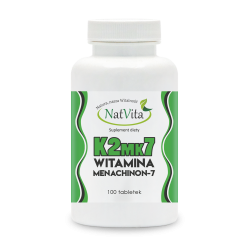 Witamina K2 Mk7 tabletki 100mcg