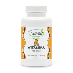 Witamina A 5000 IU tabletki