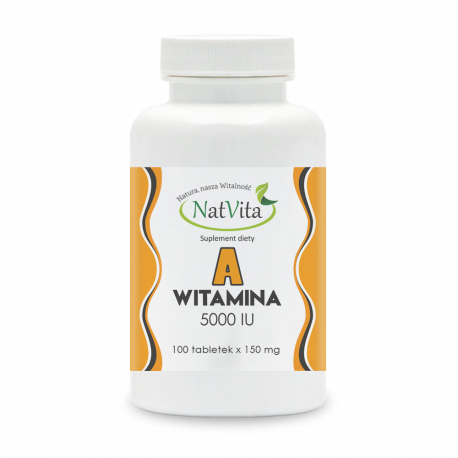 Witamina A 5000 IU tabletki Witamina A 5000 IU tabletki