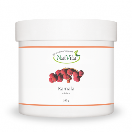 Kamala proszek Mallotus philippinensis - cena sklep sproszkowane włosy, żywica Kamala proszek Mallotus philippinensis - cena sklep sproszkowane włosy, żywica