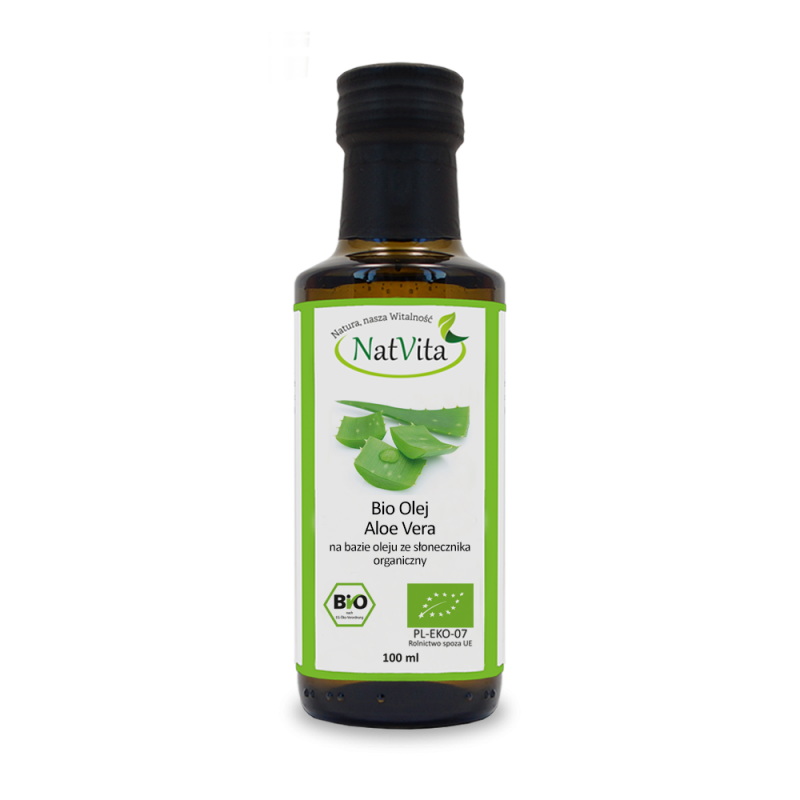 Bio Olej Aloe Vera zimnotłoczony Bio Olej Aloe Vera zimnotłoczony