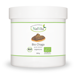 Chaga BIO mielona grzyb cena sklep proszek ekologiczna certyfikat guz brzozy czaga