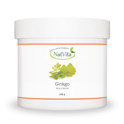 Ginkgo liście mielone miłorząb japoński Ginkgo Biloba cena sklep 