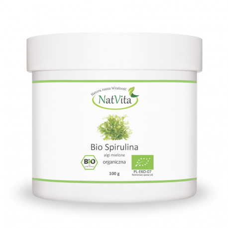 Spirulina BIO proszek Premium - cena sklep dawkowanie działanie Spirulina BIO proszek Premium - cena sklep dawkowanie działanie