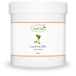 Alfalfa - Lucerna proszek - cena sklep wrzody