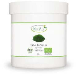 Chlorella proszek BIO pyrenoidosa - cena sklep glony dawkowanie