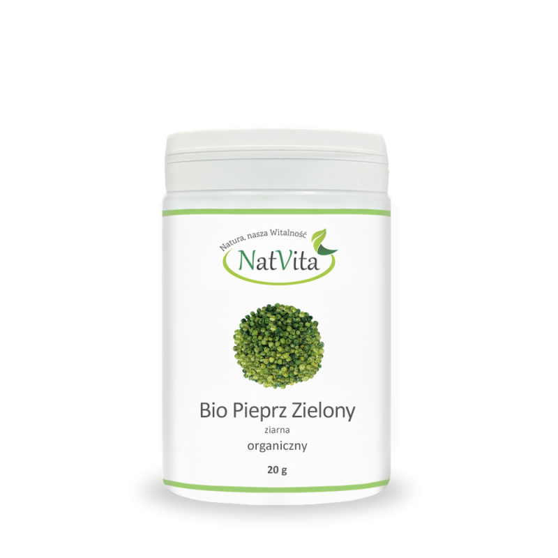 Bio Pieprz Zielony ziarna