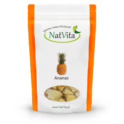 Ananas owoce liofilizowane