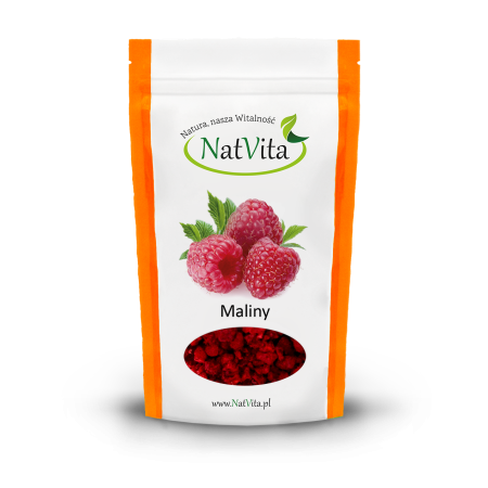 Maliny liofilizowane mielone