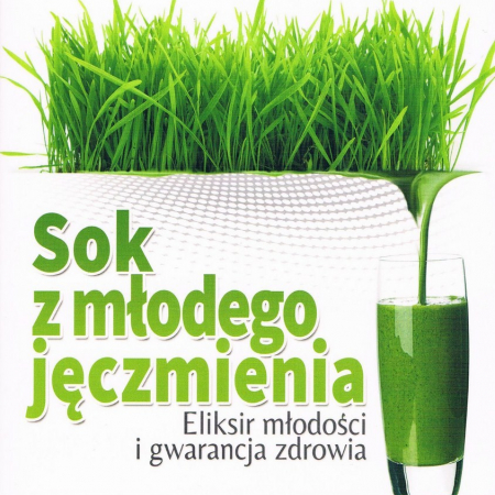 Sok z młodego jęczmienia Książka Barbara Simonsohn cena sklep